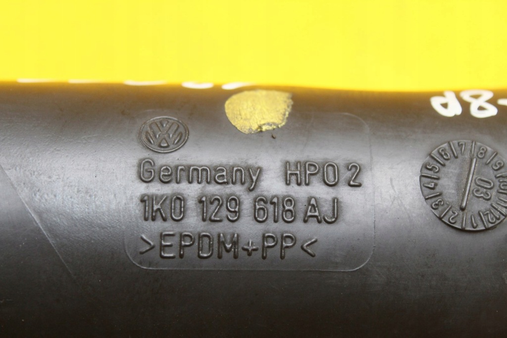 фото №7, Труба dolo воздуха 1.6b a3 8p 1k0129618aj