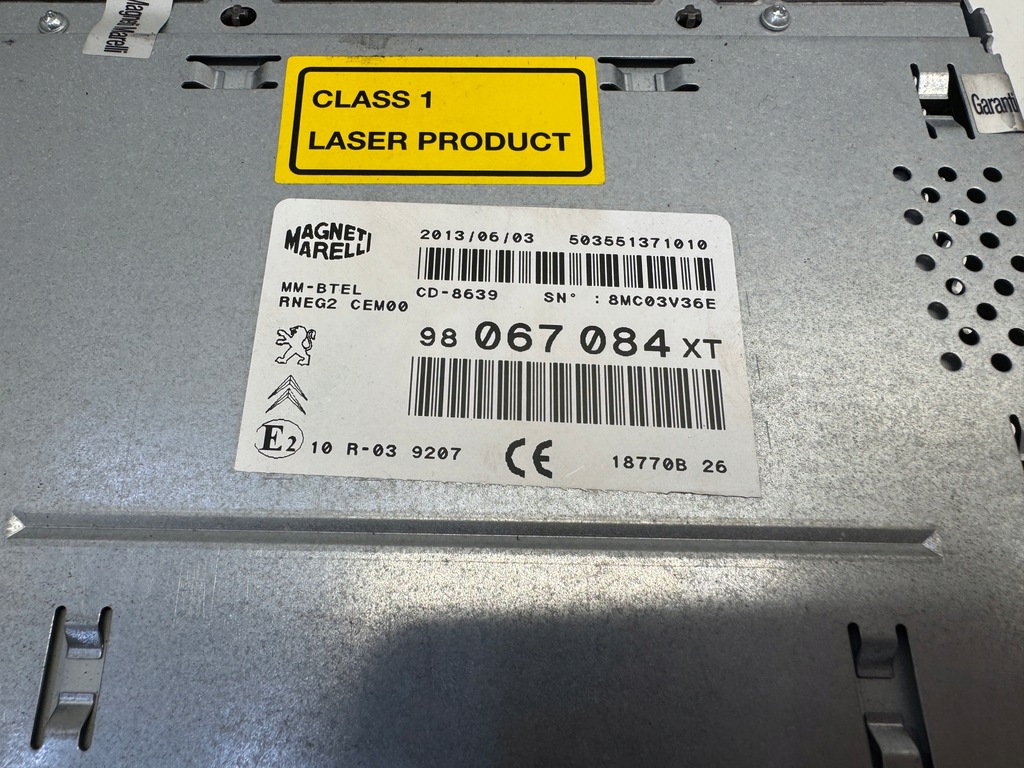 фото №6, Peugeot 5008 i радио навигация 98067084