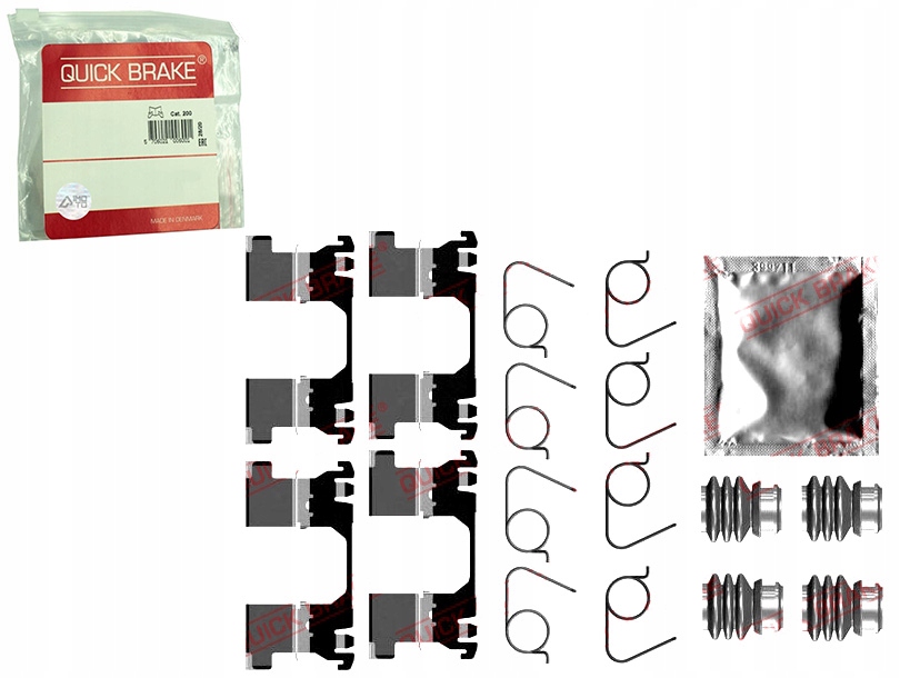 фото №1, Набор монтажный тормозных колодок перед ford usa f-150 opel crossland x land