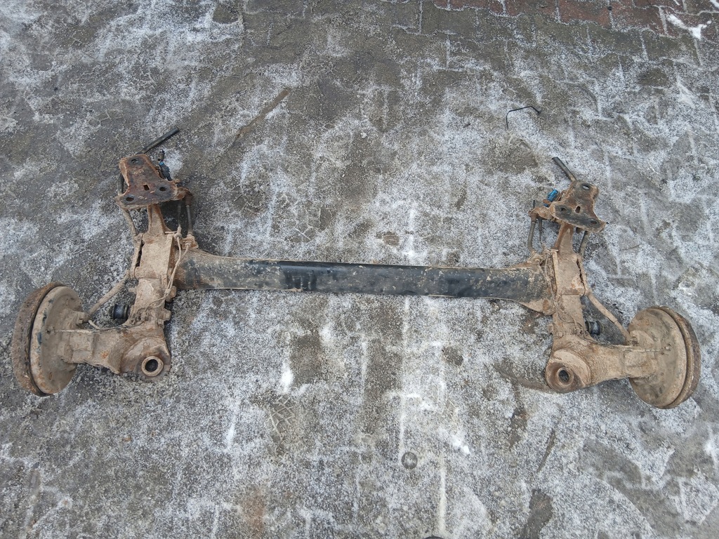 фото №1, Citroen c3 балка oś подвеска задняя abs