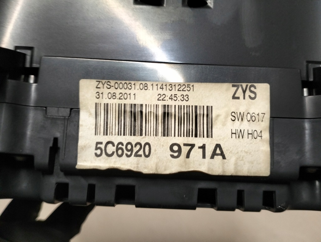 фото №7, Vw jetta vi 5c счетчик спидометр 5c6920971a