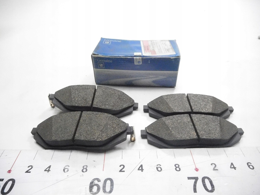 фото №11, Тормозные колодки тормозные перед chevrolet spark m300 оригинальный номер 96682858