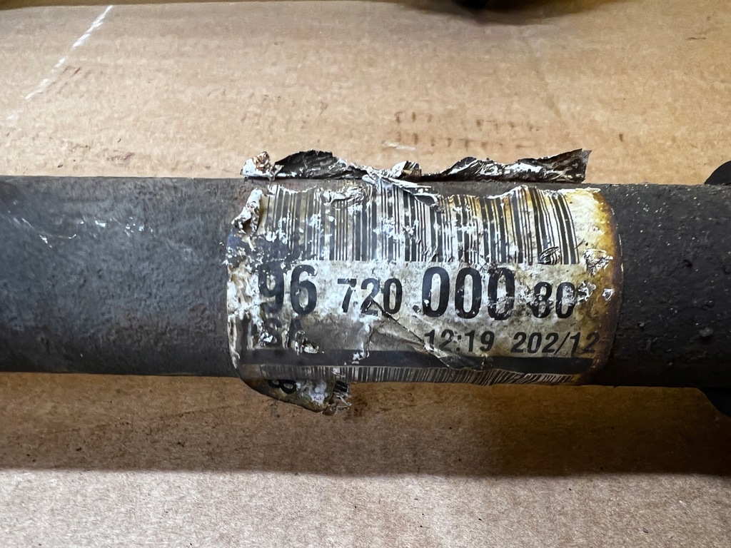 фото №7, Приводной вал перед передняя правый правая citroen ds5 i 2.0 hdi hybrid