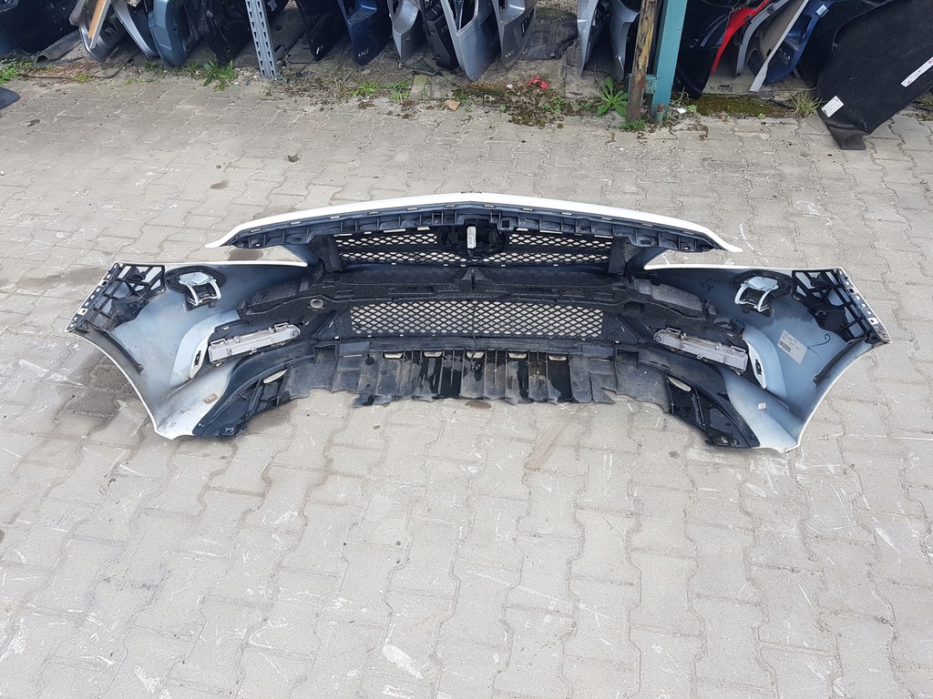 фото №7, Mercedes b w246 11-14r бампер перед передній решітка радіатора 650