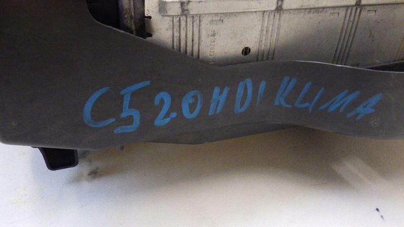 Комплект радиатор воды кондиционера интеркулер citroen c5 2.0 hdi 734338 в Украине