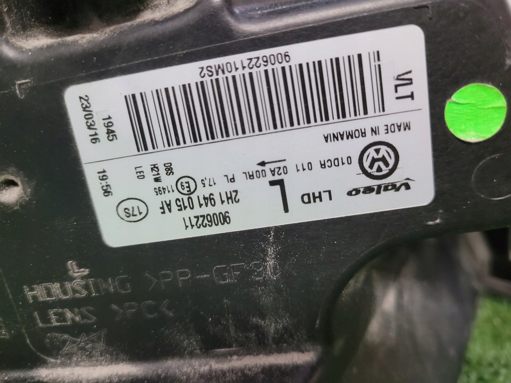 фото №12, Vw amarok 2h лампа левая правая led 2h1941016af 2h1941015af комплект