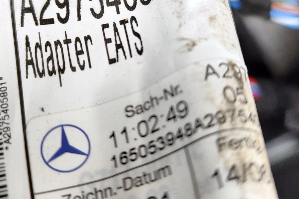 фото №10, Mercedes-benz eqe v295 главная рама задняя внутренняя жгут трубопровод a29554