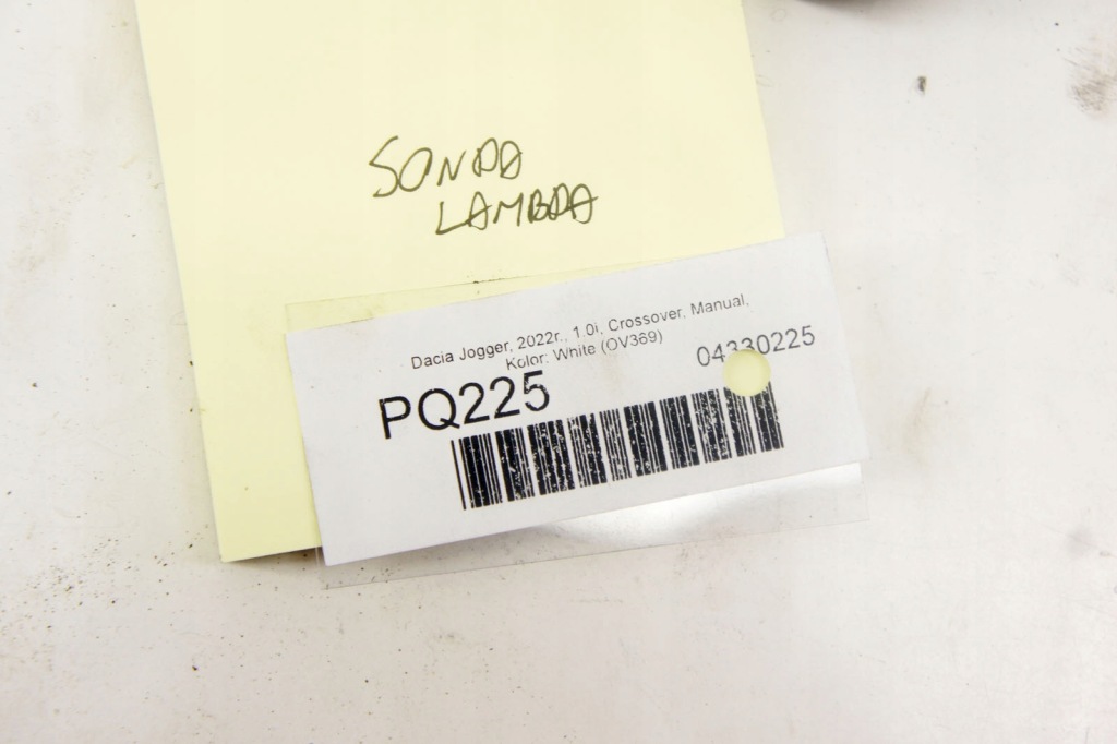 Pq225 dacia jogger 1.0i датчик лямбда-зонд в Украине