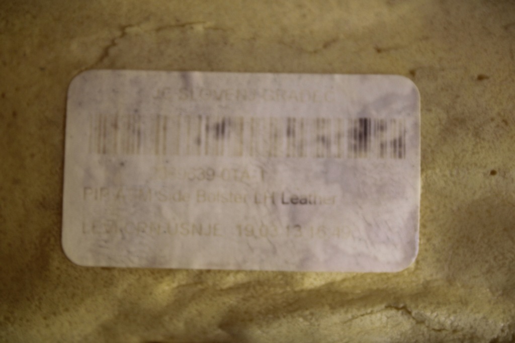 фото №5, Обшивка сидіння шкіра лівий задня opel cascada