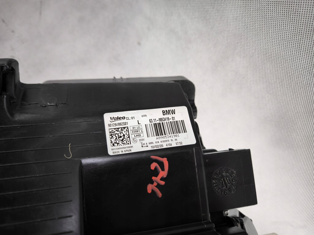 фото №9, Bmw i3 lci lift i01 full led адаптивний лівий правий фара 9853420 9853419