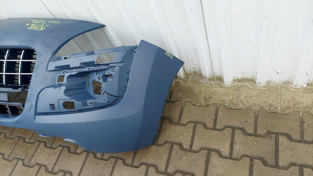 фото №6, Peugeot 3008 i 09- бампер перед передний решётка радиатора nowe оригинальный номер 2323