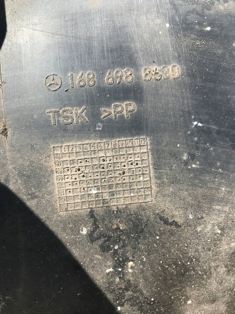 фото №4, Подкрылок правый перед mercedes w168 a klasa