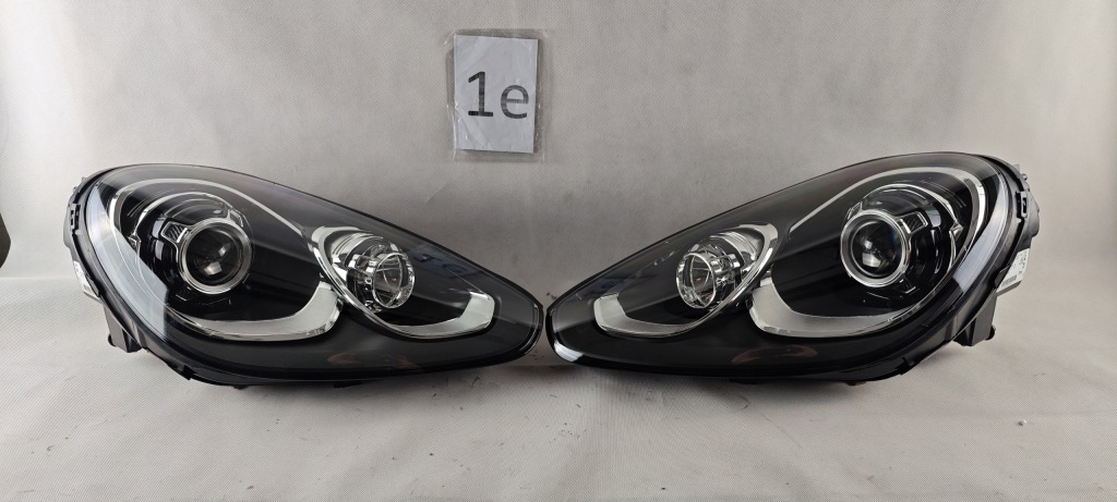 фото №1, Porsche cayenne 7p5 lift ксенон led лівий правий некерований лампа фара
