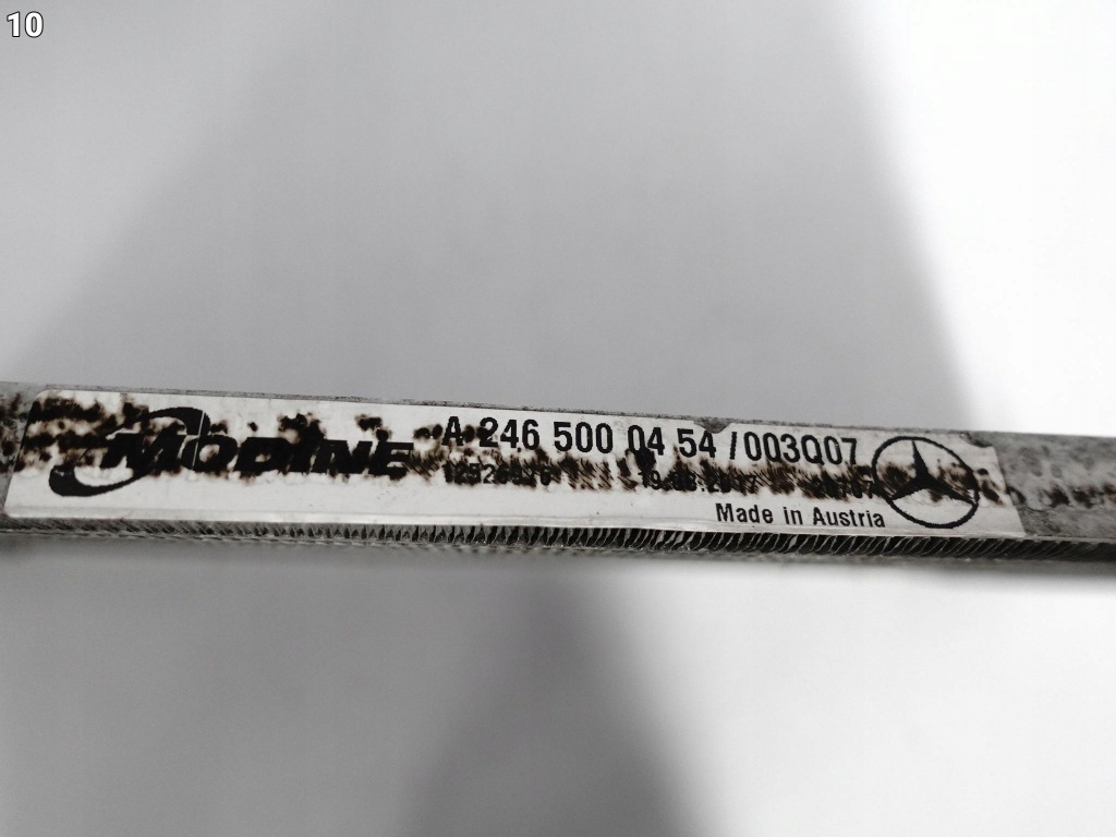 фото №11, Mercedes w176 cla c117 x117 gla x156 w246 радиатор кондиционера конденсатор