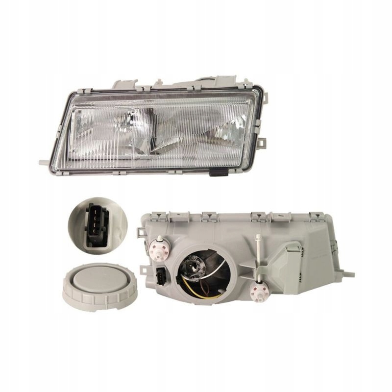 фото №1, Фара лампа лівий saab 9000 85-98