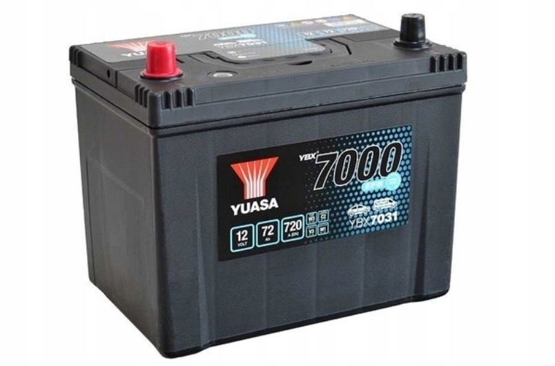 фото №1, Акумулятор 12v 72ah 720a l+ azja efb yuasa ybx7031