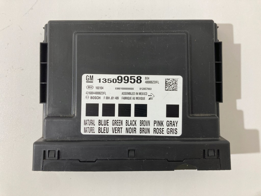 фото №1, Chevrolet camaro vi 2016+ модуль блок управления комфорта 13509958