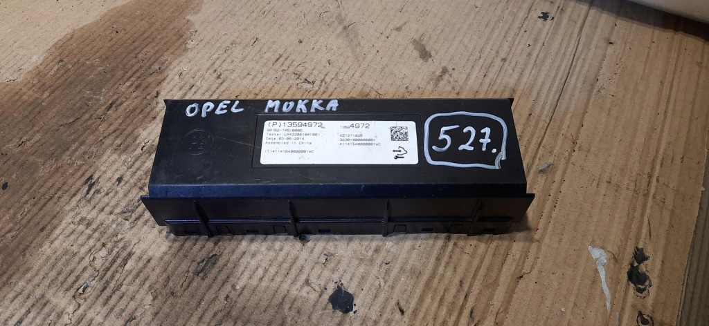 фото №1, Модуль блок управления кондиционера opel mokka 13594972