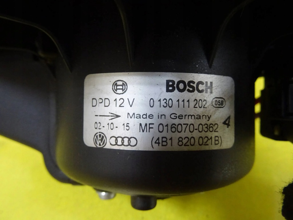 фото №6, Воздуходувка вентилятор audi a6 c5 0130111202 / 4b1820021b nr346
