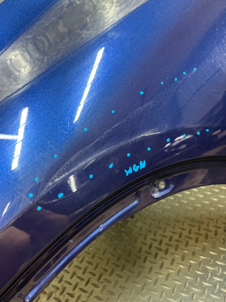 Крыло  левое  передний bmw x2 f39 c10/5 mediterranblau Цена