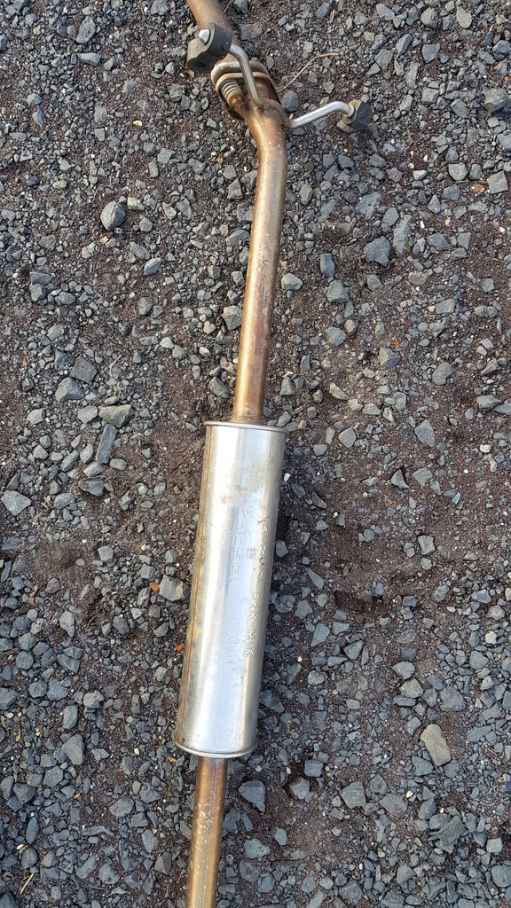 фото №3, Opel agila b 1.0 1.2 труба гаситель средний