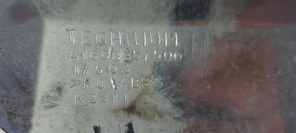 фото №10, Mercedes gle w166 молдинг хром бампер задня накладка