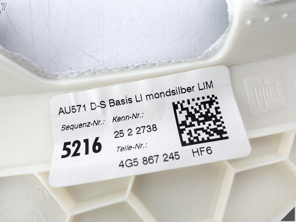 фото №8, Audi a6 s6 4g0 4g5 lift 10-18 седан обивка защита стойка d левая hf6