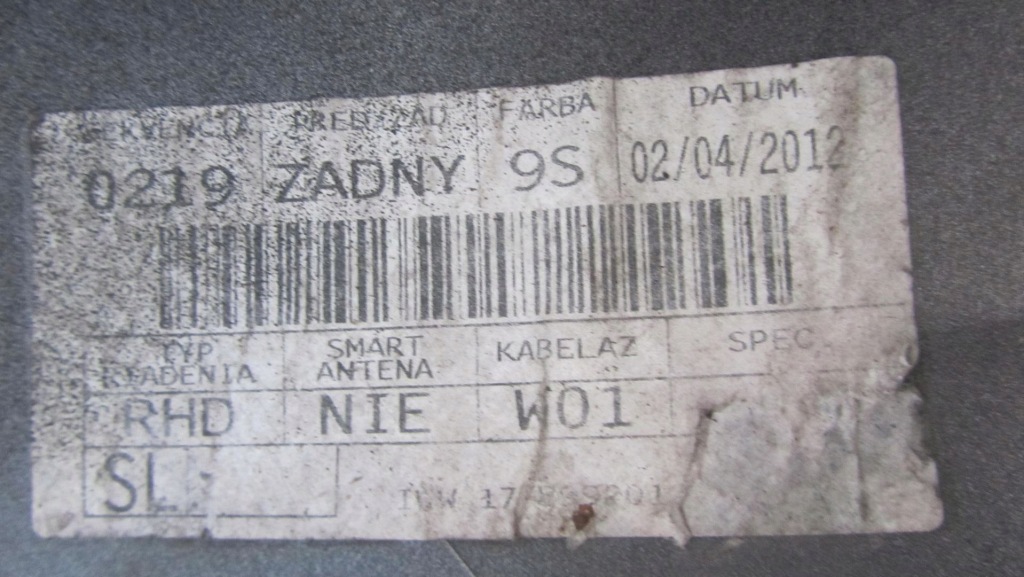 фото №12, Kia sportage iii бампер задняя задний 9s 10-14 261