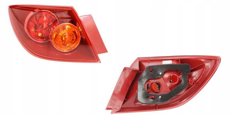 фото №1, Лампа задня ліва хетчбек mazda 3 bk 03-06 tyc