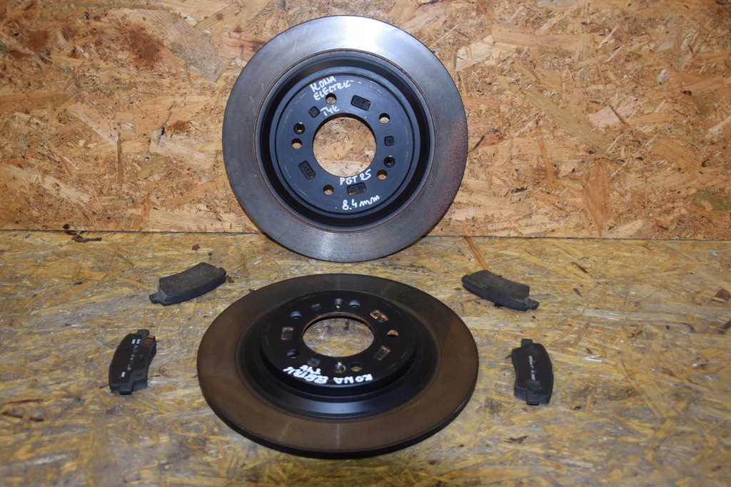 фото №8, Диск гальмівна перед задня гальмівні диски гальмівні колодки kona electric ev 3tyśkm