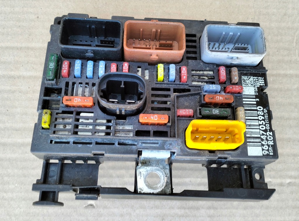 фото №1, Модуль bsm r02 коробка предохранителей citroen c5 iii x7 9664705980