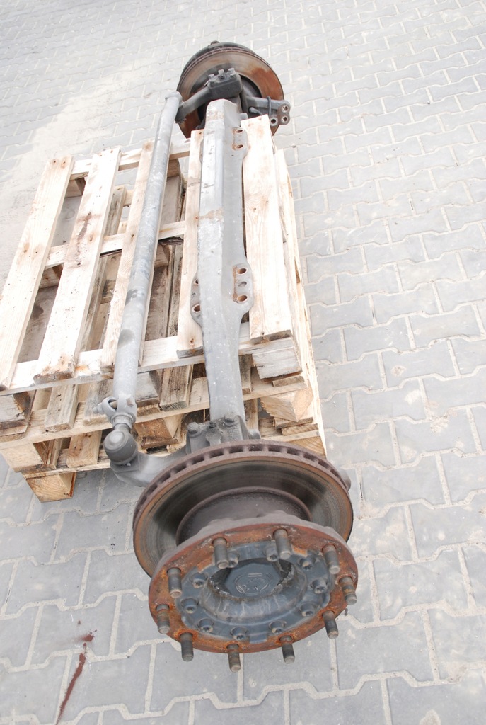 фото №3, Ступиця комплектна диск перед scania r p 2011r