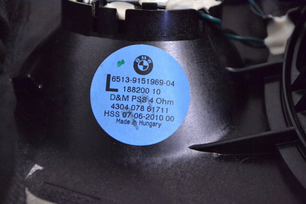 фото №6, Bmw 7 f01 f02 f03 f04 2010 левая сторона динамик дверь задних