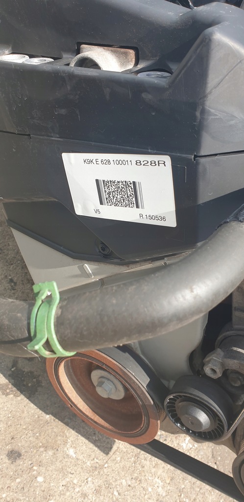 фото №5, Двигун renault clio 1,5 dci k9ke628