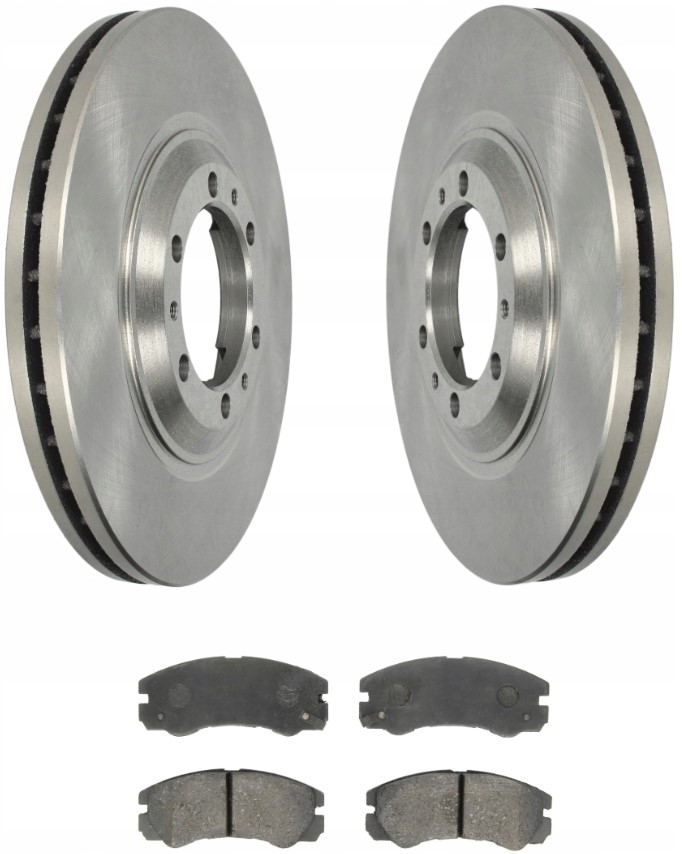 фото №1, Гальмівні диски + гальмівні колодки перед opel frontera monterey a b