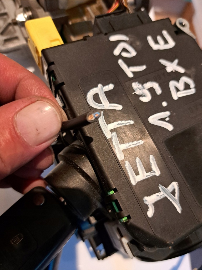 фото №9, Jetta golf 5 v бортовий комп'ютер набір стартовий 1.9 tdi bxe лічильник замок запалювання імобілайзер