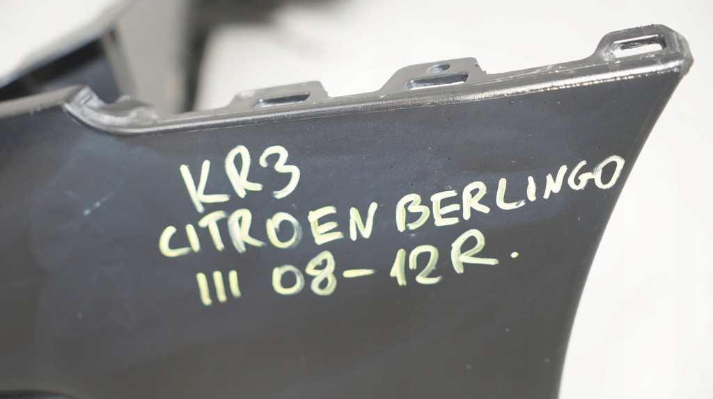 фото №7, Бампер задняя задний citroen berlingo iii 08-13r pdc