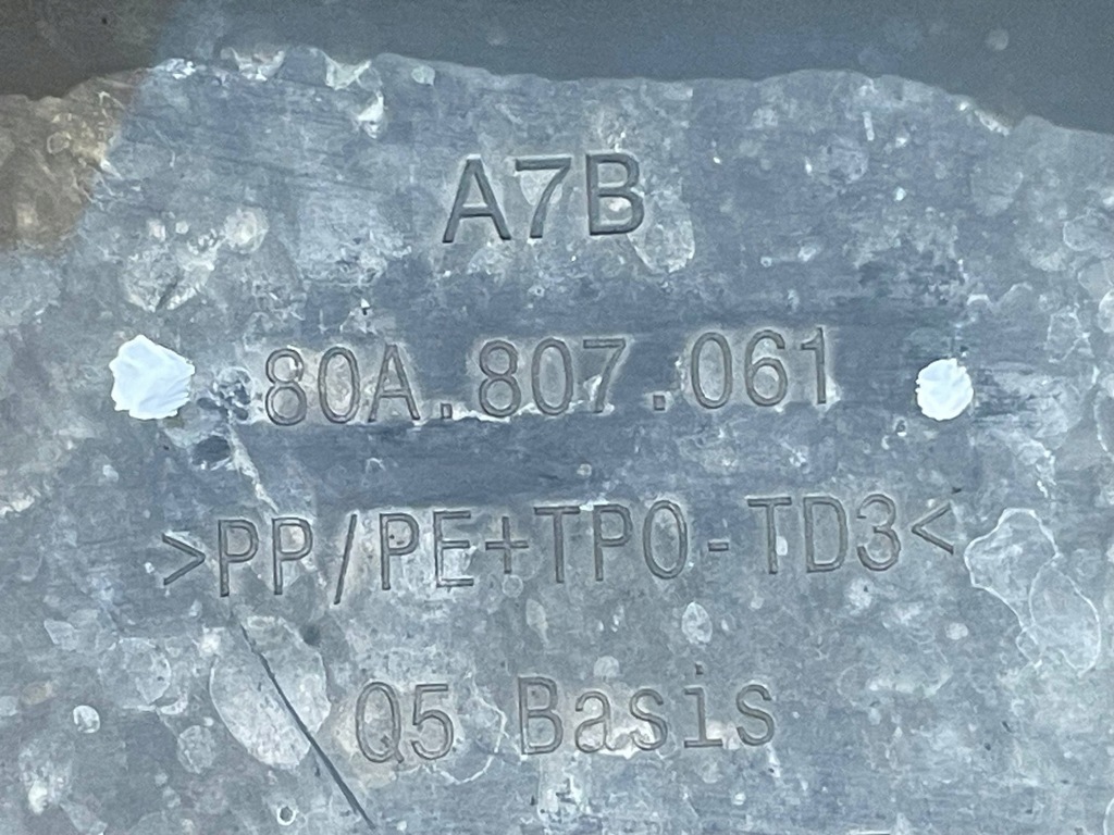 фото №10, Audi q5 ii 2 80a fy 16-20 спойлер молдинг накладка бампера перед передня