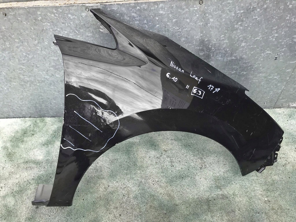 фото №10, Крыло передний левый / правый перед nissan leaf 2017-