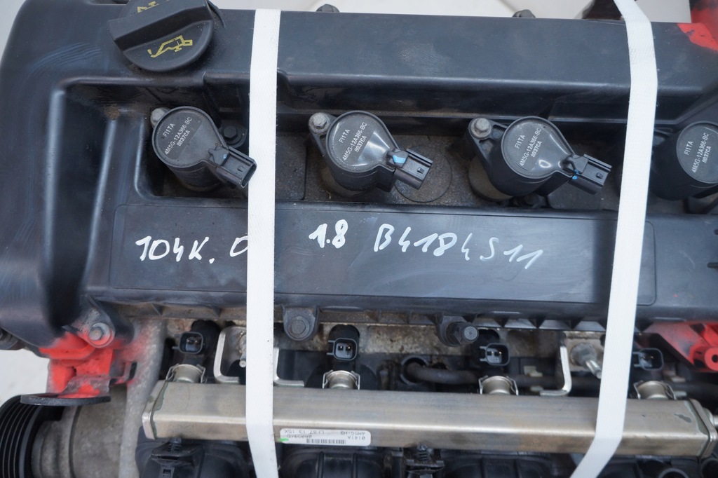 фото №9, Двигун kompletny b4184s11 volvo v50 c30 s40 ii 104k