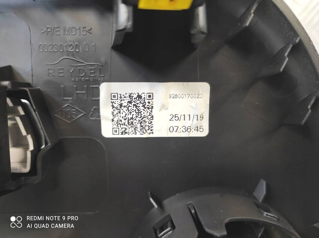 фото №6, Панель рамка перемикач передач citroen berlingo peugeot partner iv автоматична коробка передач