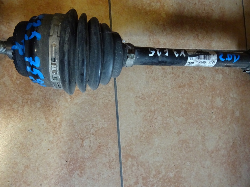 фото №3, Bmw x3 f25 привідний вал права 7598028