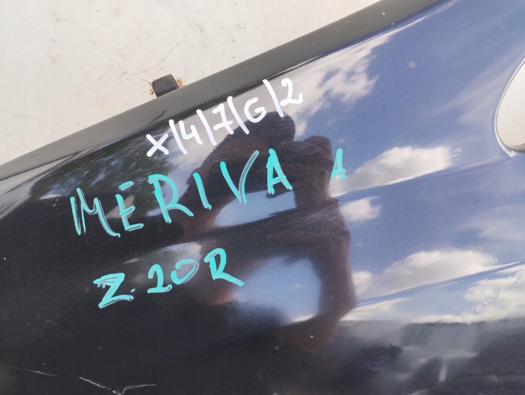 фото №11, Opel meriva a крила лівий перед передній z20r