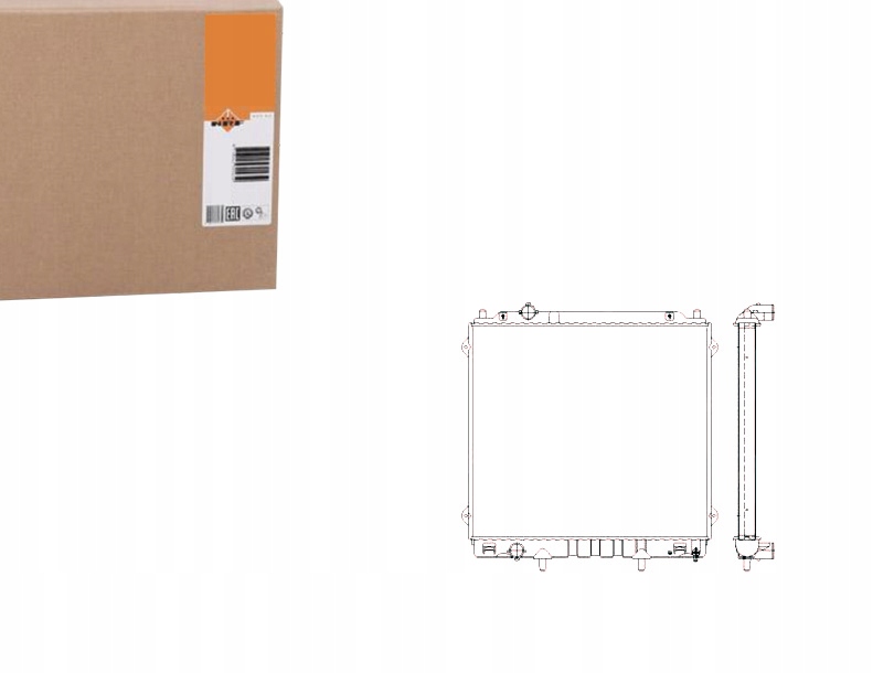 фото №1, Радіатор hyundai terracan 2,9crdi 01-06 nrf