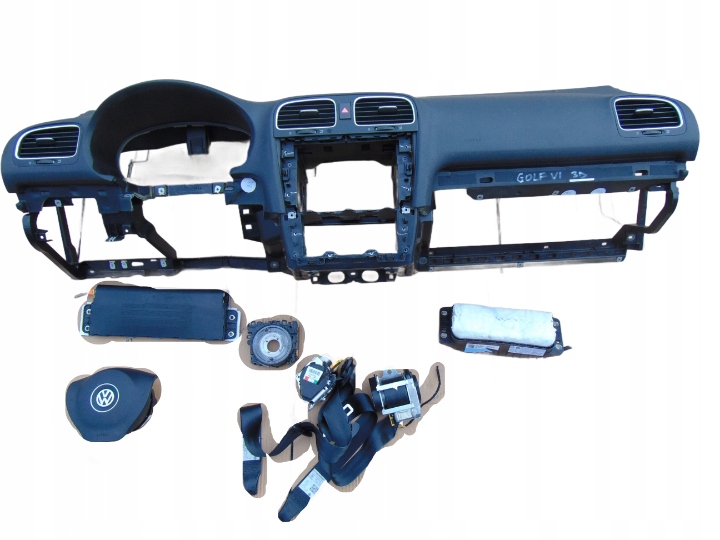 фото №1, Консоль панель приладів подушка безпеки vw golf vi