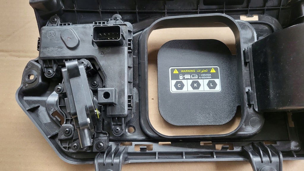 фото №9, Кришка роз'єм заряджання hyundai kona electric ii ev 23- оригінальний номер 863cc-hf700 new