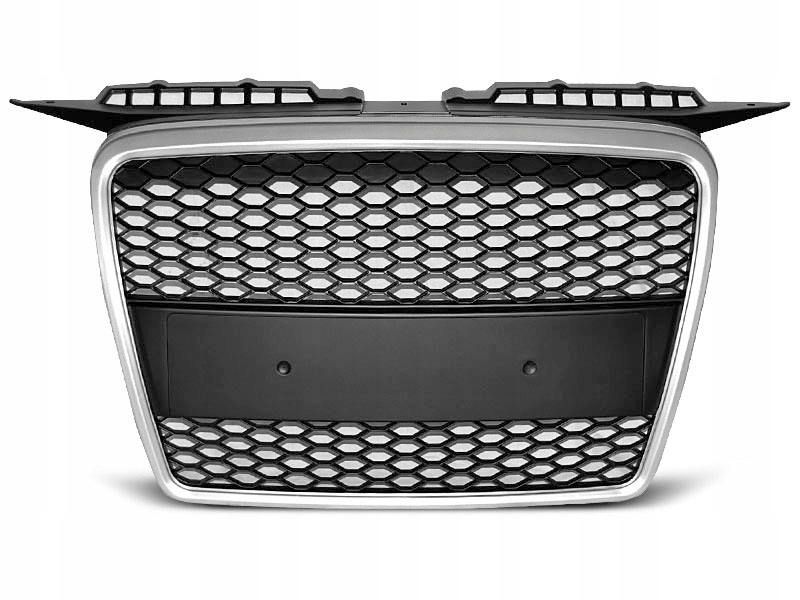 фото №1, Решітка радіатора audi audi a3 8p 2005-08 rs style mat silver