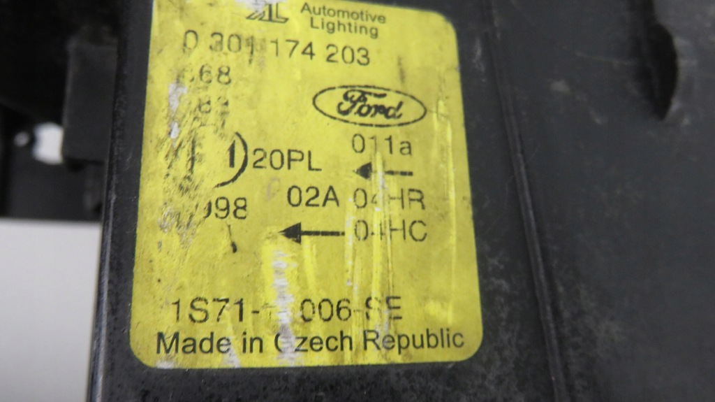 фото №7, Лампа левая передняя ford mondeo iii mk3 0301174203