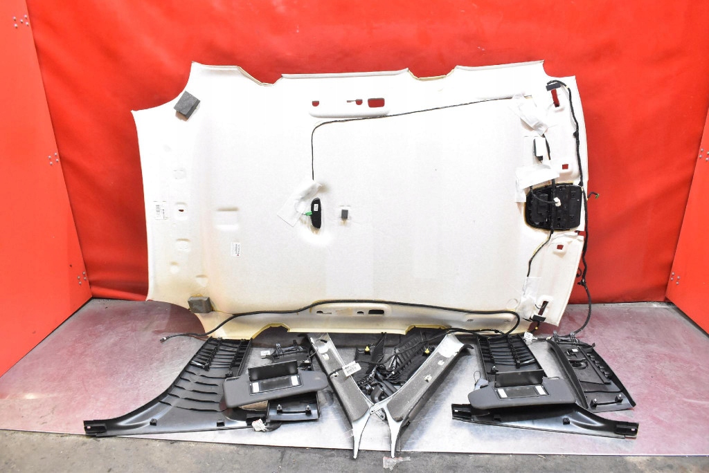 фото №6, Стеля czarna стійки ручки захист volvo s40 2 ii 5d hb lift 16-20