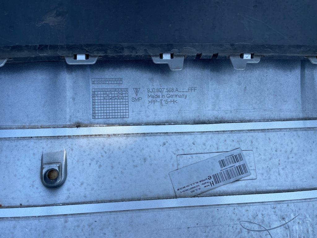 фото №12, Бампер задняя задний porsche taycan cross turismo 9j0